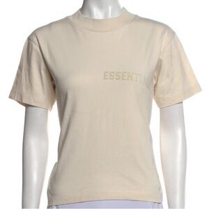 Fear of God Essentials Cream Short Sleeve Tee